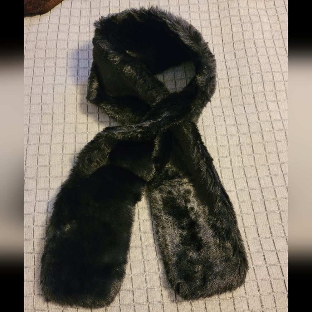 INC International Faux Fur Scarf